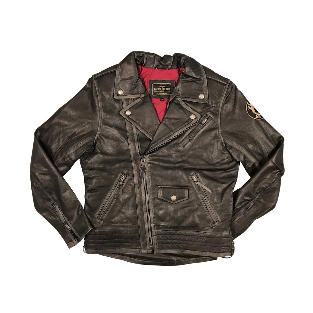 Patrol Officer Jacket Goat Black - Jacket - Men - Warson Motors