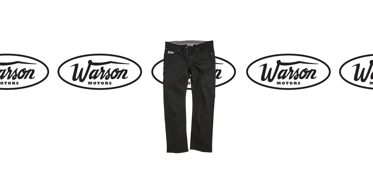 Jeans Straight Black - Warson Motors